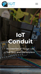 Mobile Screenshot of iotconduit.com